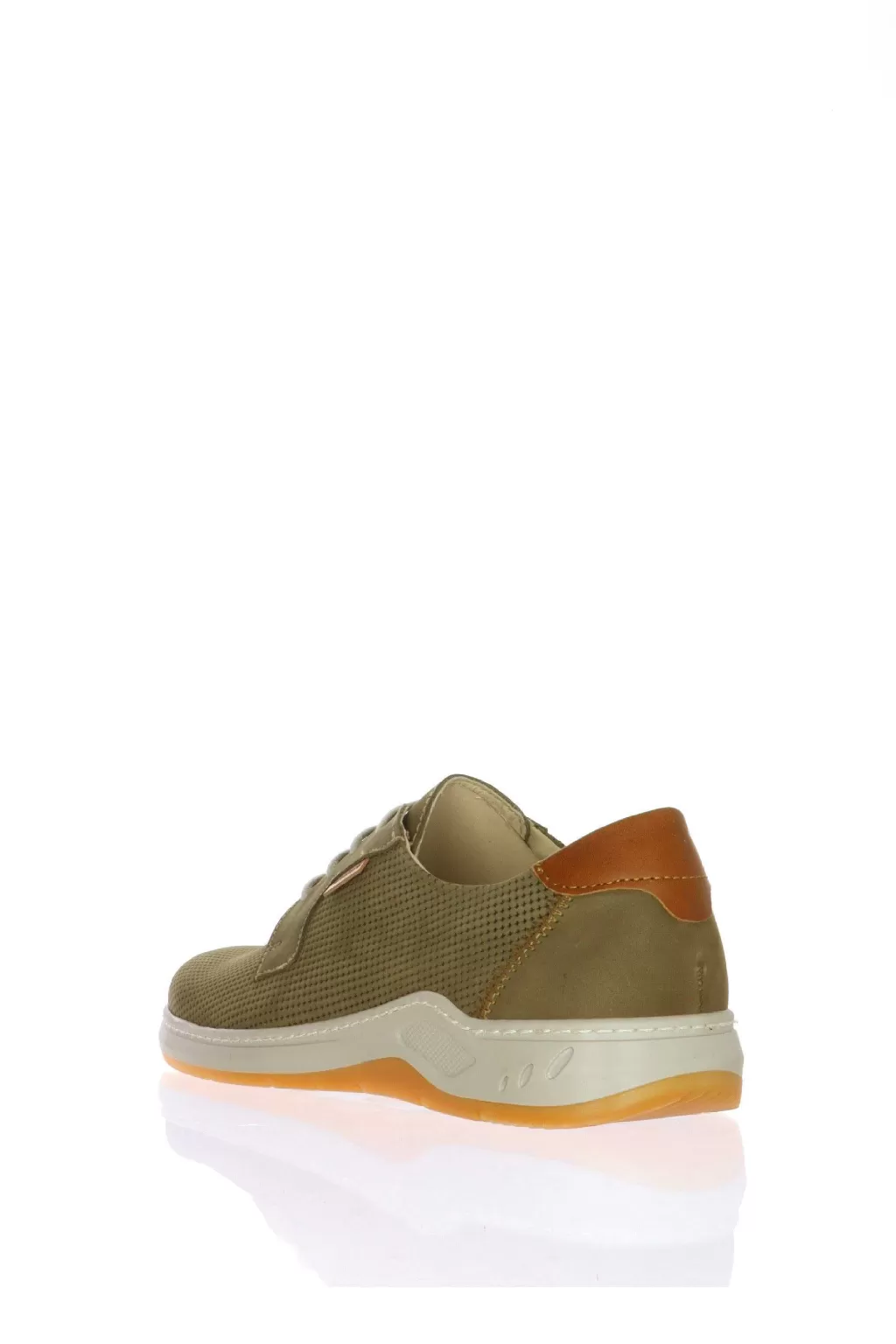 Shop Allacciato Casual In Camoscio Traforato Himalaya Uomo Sneakers E Polacchini