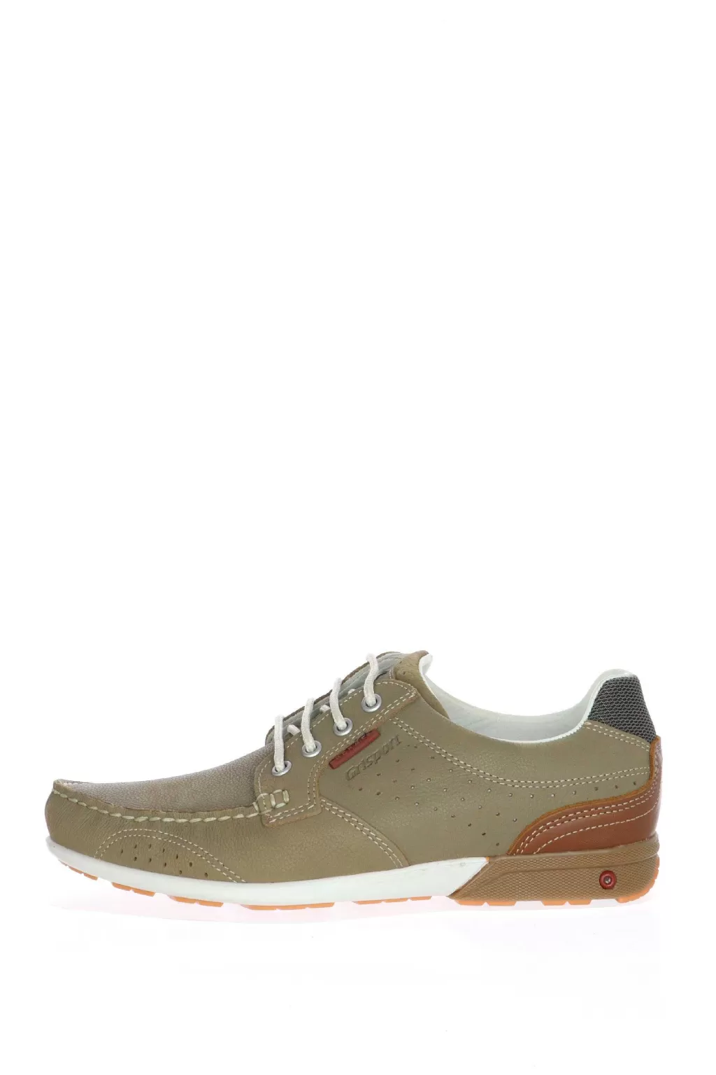 Store Allacciato In Camoscio Tortora Grisport Uomo Sneakers E Polacchini