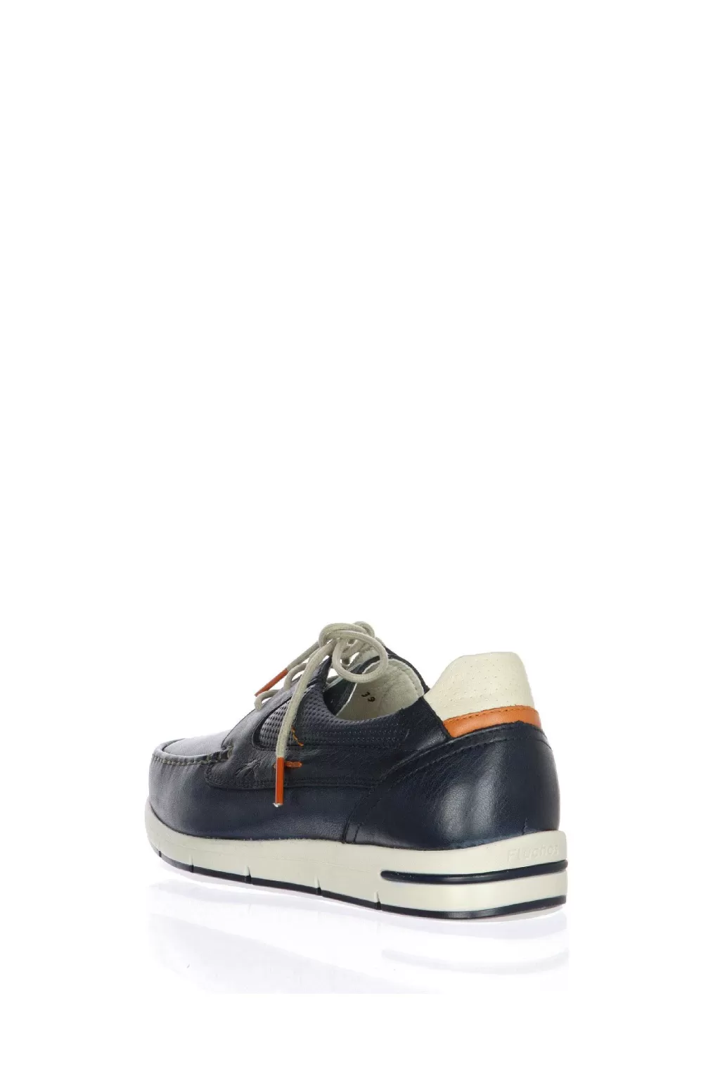 Store Allacciato Sportivo In Pelle Blu Fluchos Uomo Sneakers E Polacchini