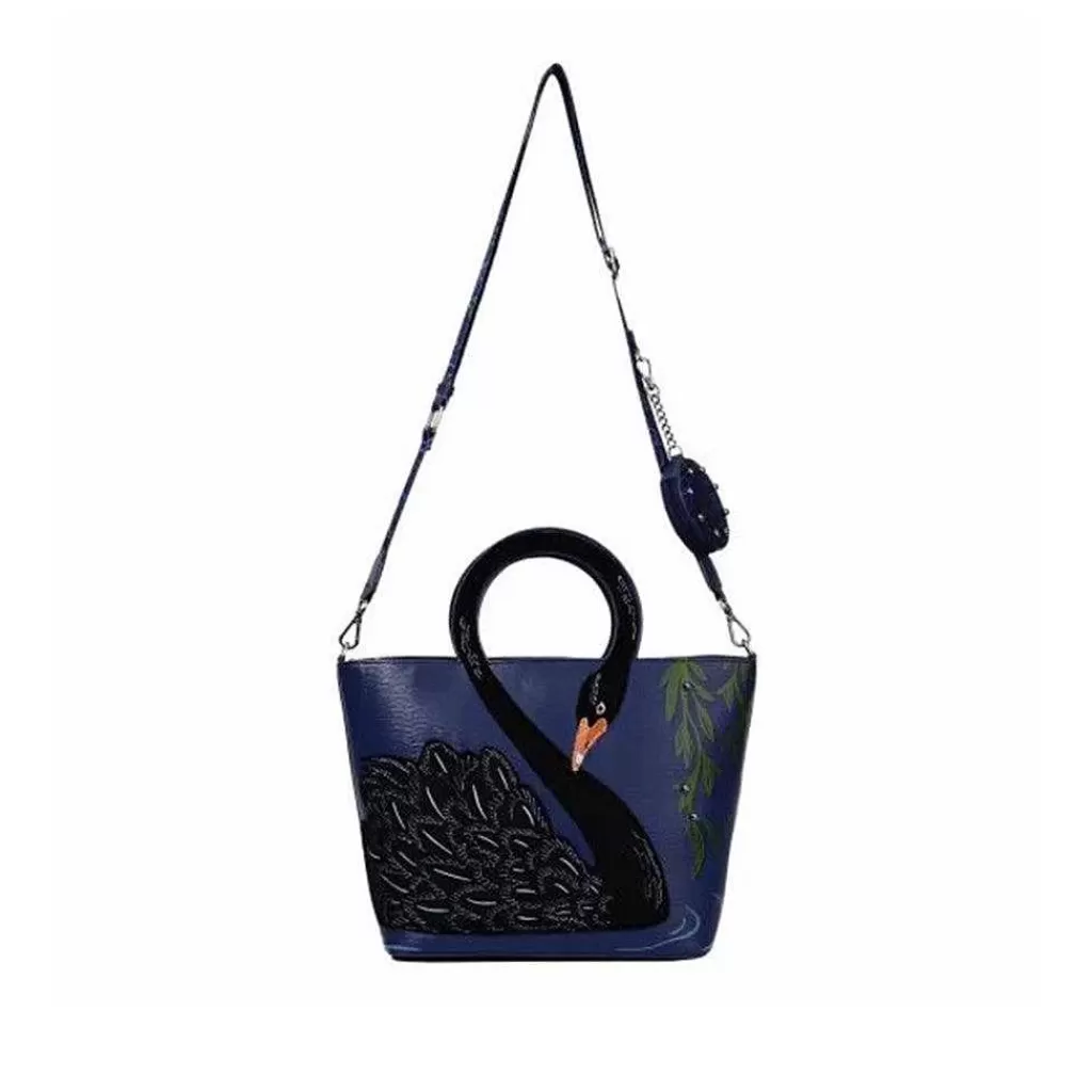 Best Borsa Tote Animal Park - Black Swan Vendula London. Accessori Donna