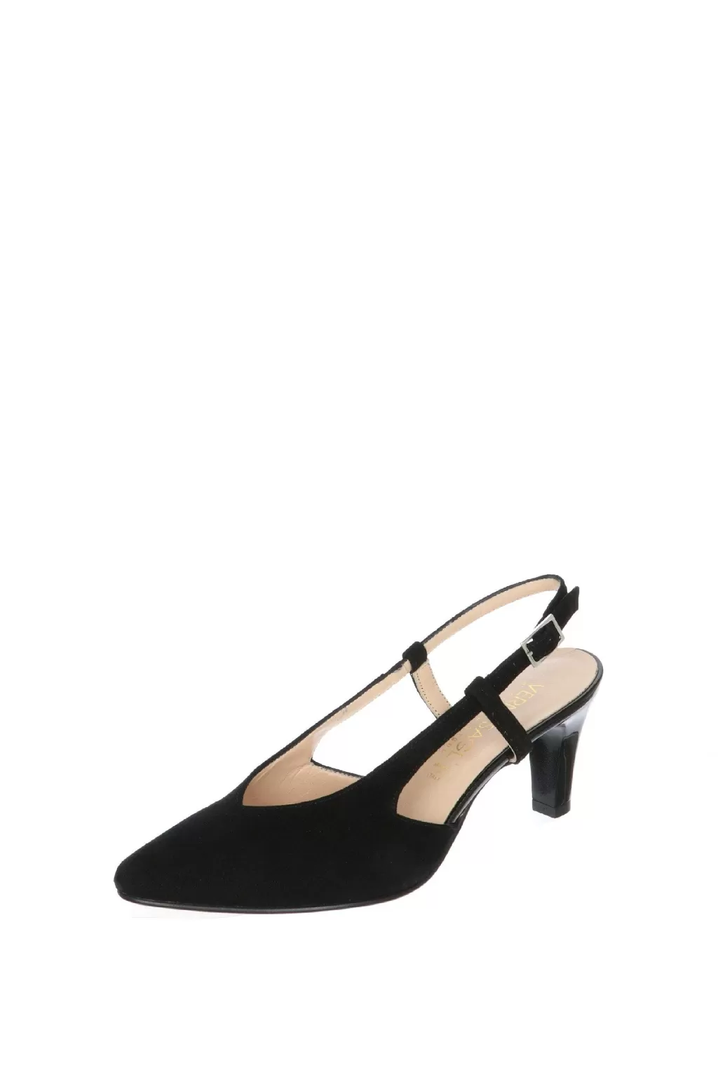 Flash Sale Decollete Nero Aperto Al Tallone Vernissage Donna Decollete E Slingback