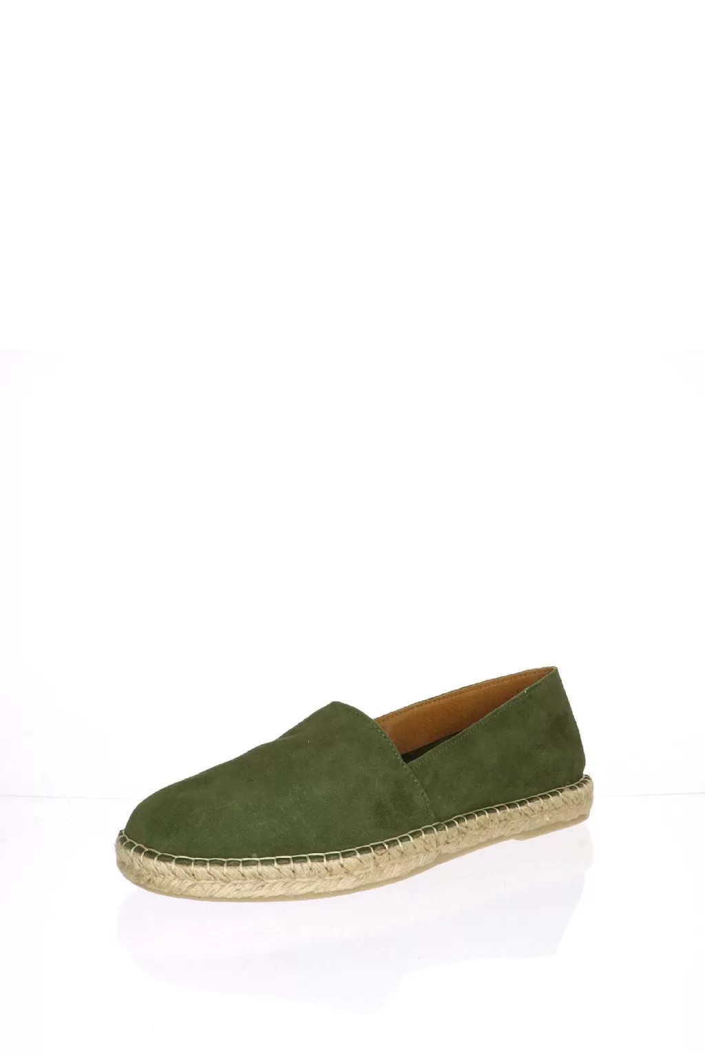 Fashion Espadrillas In Pelle Scamosciata Frau Uomo Casual E Mocassini