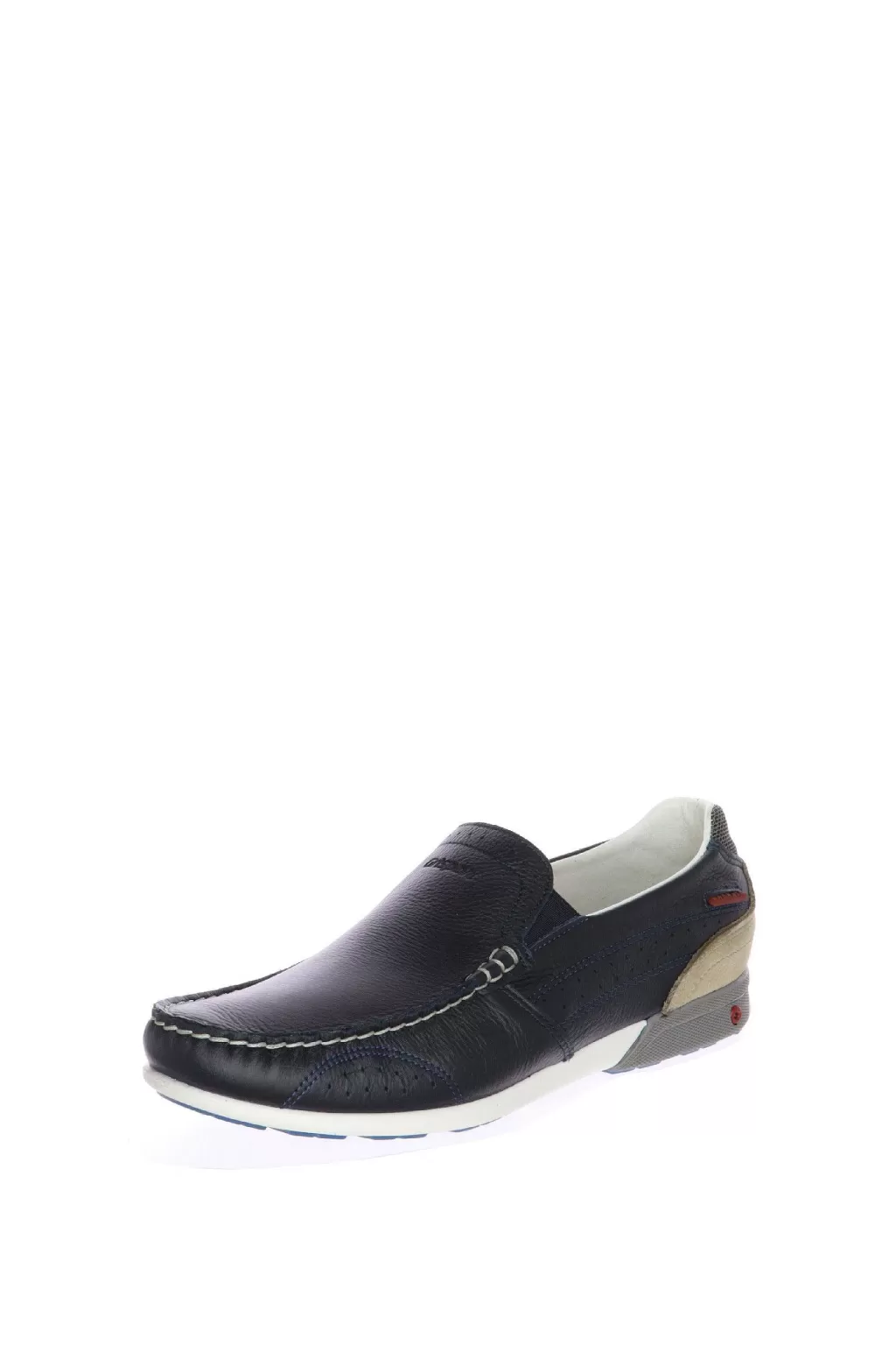 Store Mocassino In Pelle Blu Grisport Uomo Casual E Mocassini