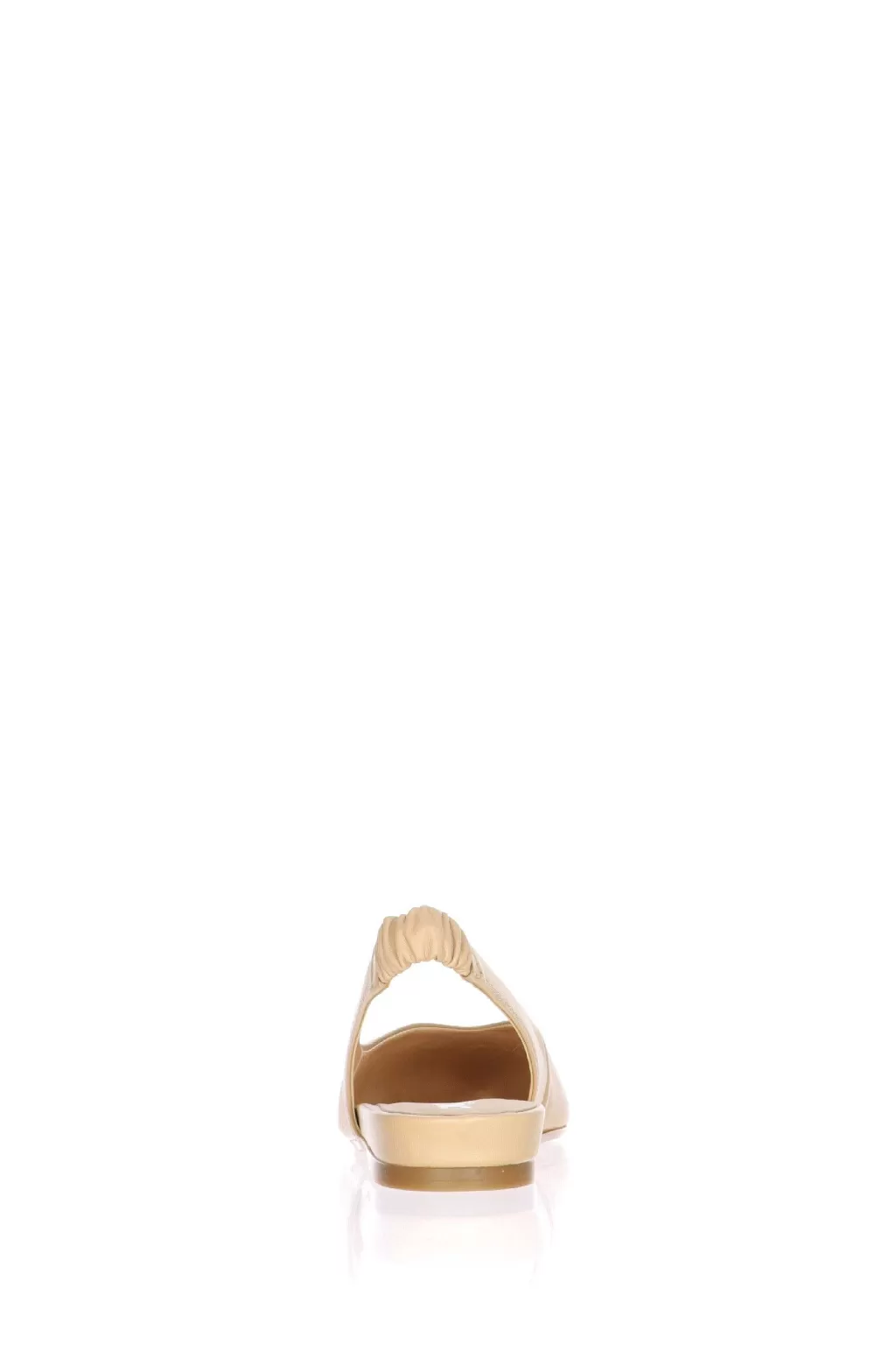 Online Sabot Basso In Pelle Nude O Blu Cinzia Soft Donna Decollete E Slingback