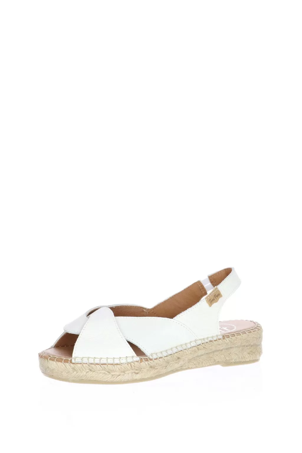 Best Sandalo Espadrillas In Pelle Bianco Donna Sandali E Sabot