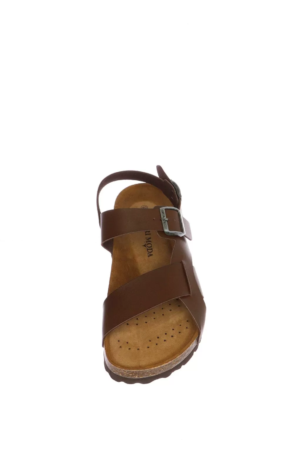 Best Sale Sandalo Pelle Marrone Mauri Moda Uomo Sandali E Espadrillas