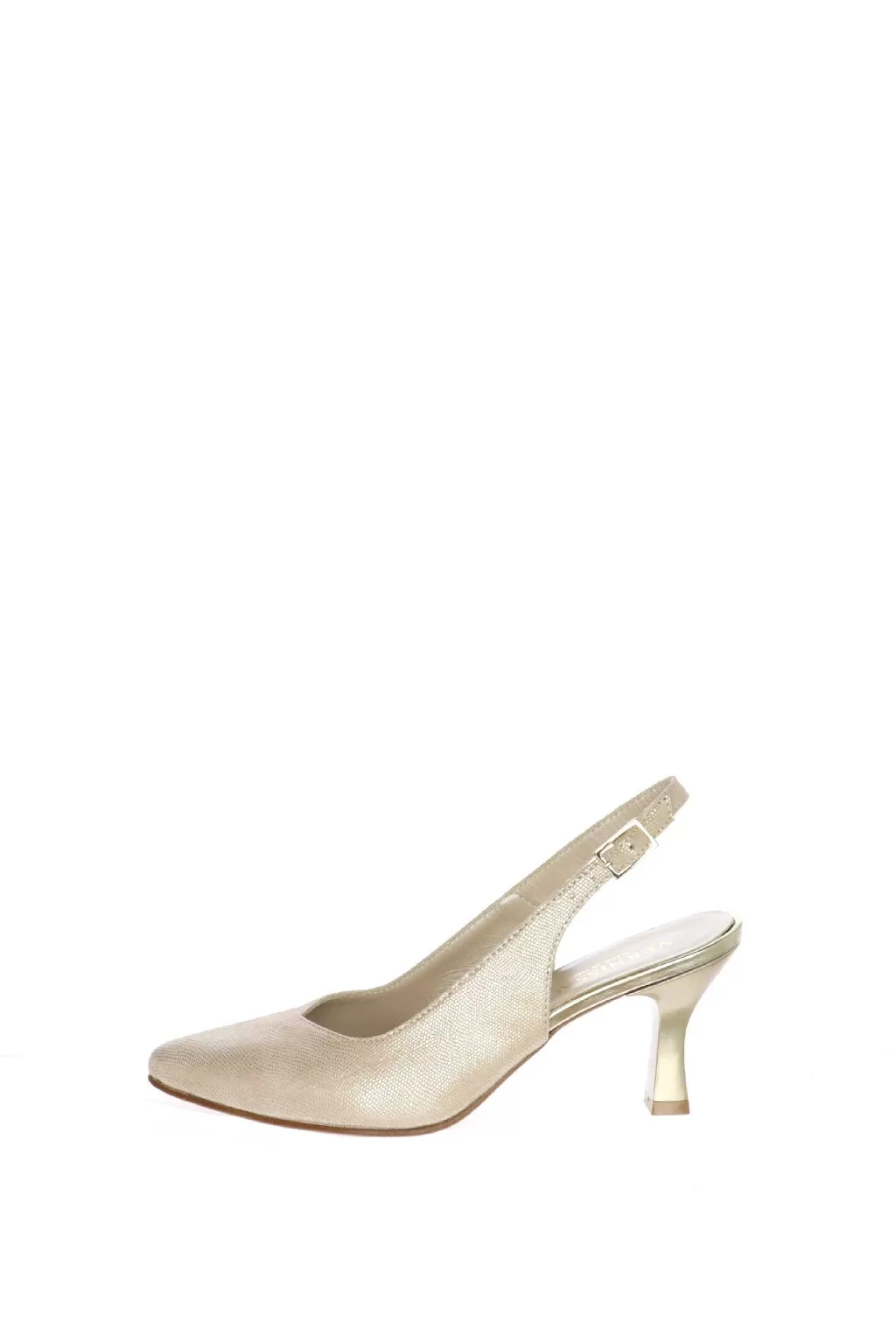 Online Slingback Elegante Cipria Tacco Basso Soffice Sogno Donna Decollete E Slingback