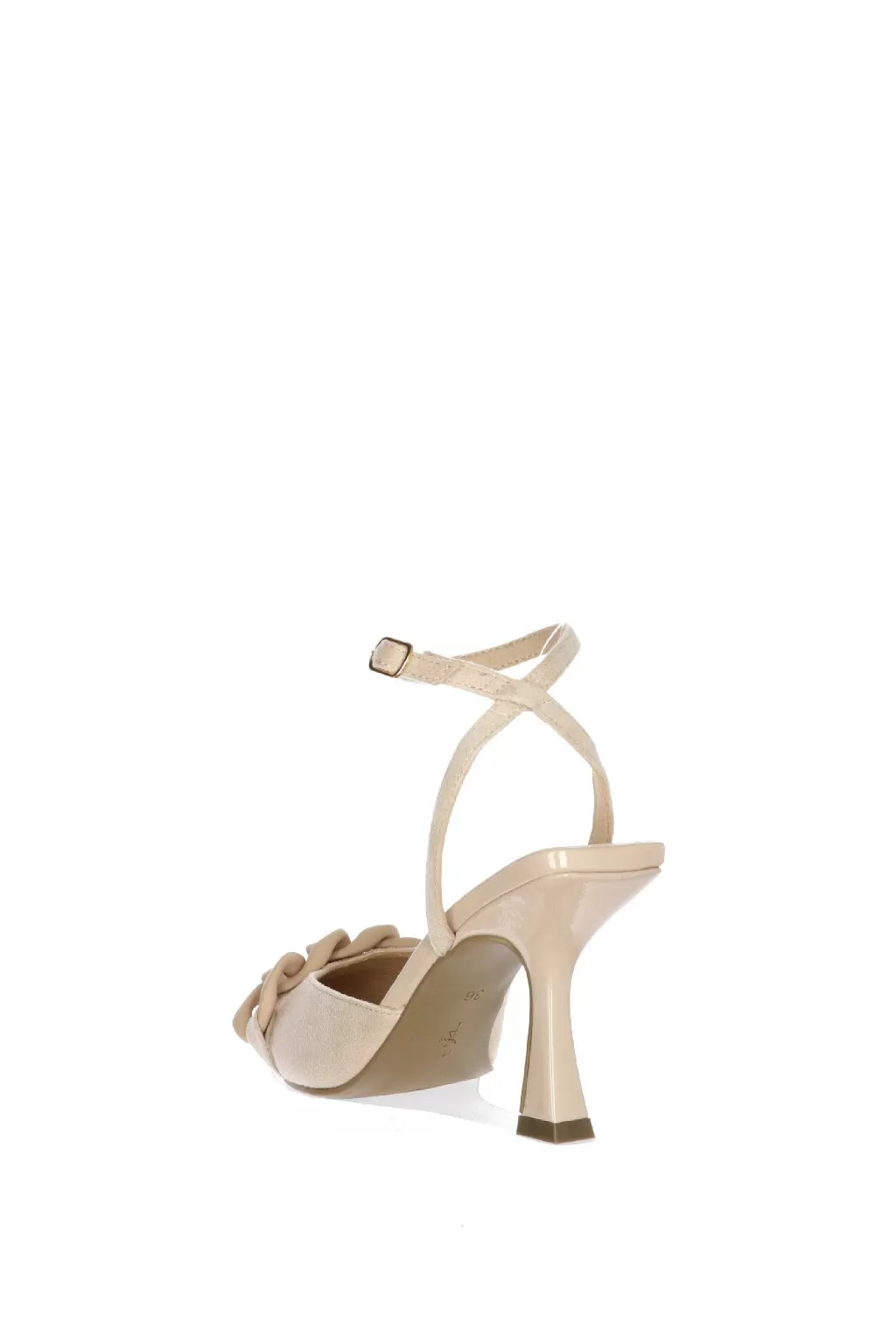 Discount Slingback Nude Con Cinturino A Caviglia Menbur Donna Decollete E Slingback